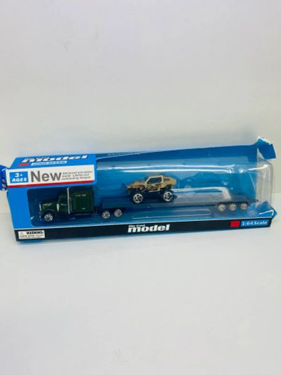 Лот: 25882314. Фото: 1. Набор металлических машинок фура... Машины и техника