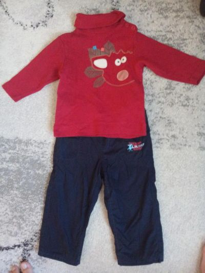 Лот: 6035852. Фото: 1. брюки+ (водолазка) на 86-92см. Брюки, шорты, джинсы