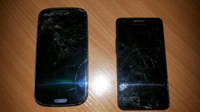 Лот: 4156791. Фото: 1. Samsung Galaxy S3 и S2 (на запчасти... Смартфоны