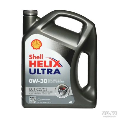 Лот: 12497389. Фото: 1. SHELL Helix Ultra ECT C2/C3 0W-30... Масла, жидкости