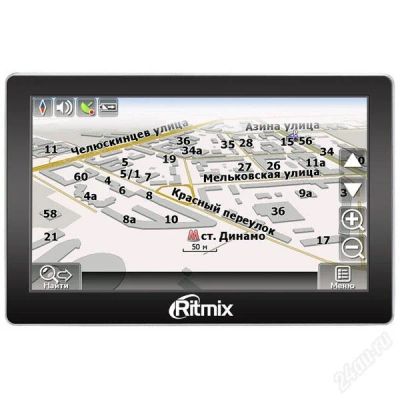 Лот: 1691375. Фото: 1. GPS-навигатор RGP-770 RITMIX. GPS-навигаторы