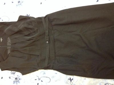 Лот: 4078008. Фото: 1. Черное строгое платье. Платья