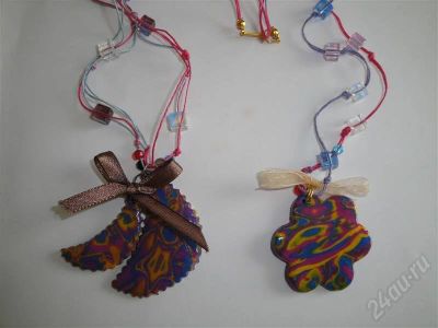 Лот: 308711. Фото: 1. Изделия из полимерной глины колье... Колье