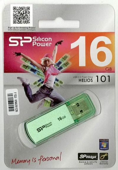 Лот: 4643218. Фото: 1. USB Flash 16Gb Silikon Power Helios... USB-флеш карты