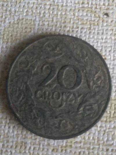 Лот: 18916156. Фото: 1. польша 20 грошей 1923. Европа