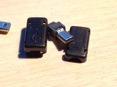 Лот: 8517318. Фото: 1. Комплект Mini USB 8 Pin штекер... Разъёмы