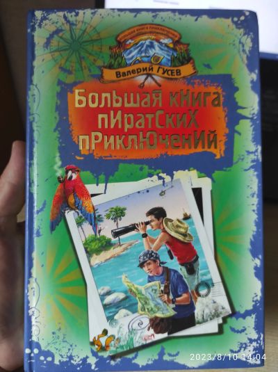 Лот: 20673639. Фото: 1. Валерий Гусев. Большая книга пиратских... Художественная для детей