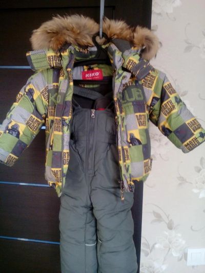 Лот: 6257529. Фото: 1. зимний костюм kiko размер 80. Верхняя одежда