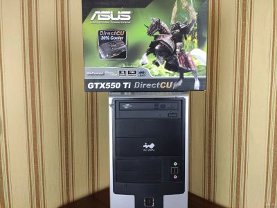 Лот: 14705235. Фото: 1. Игровой пк (Core i3, 550Ti, 8Gb... Компьютеры в сборе