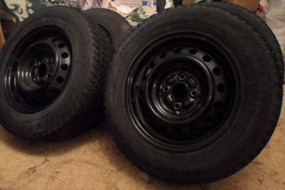 Лот: 5062355. Фото: 1. Комплект колес 185/70 r14 4х100. Шины на дисках