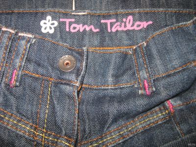 Лот: 13858591. Фото: 1. фирменные джинсы х/б " Tom Tailor... Брюки, шорты, джинсы