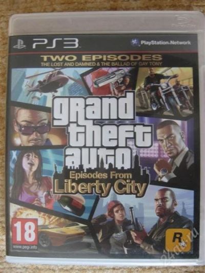 Лот: 1989707. Фото: 1. GTA Episodes from Liberty city... Игры для консолей