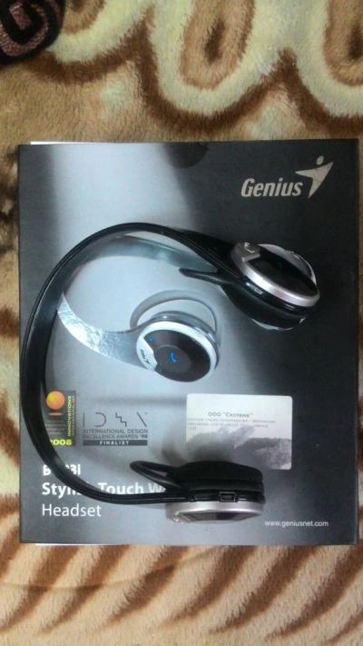 Лот: 8392180. Фото: 1. Блютус наушники Genius. Красноярск