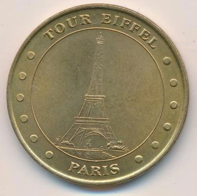 Лот: 17758442. Фото: 1. Франция 2002 жетон медаль Париж... Сувенирные