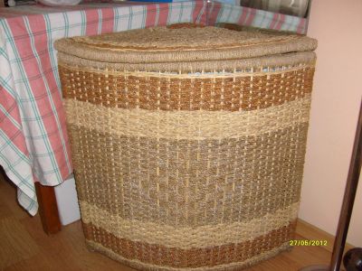 Лот: 5160043. Фото: 1. плетёный угловой короб. Другое (мебель)