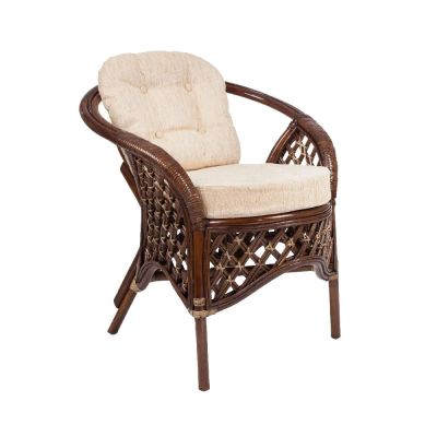Лот: 11657906. Фото: 1. Кресло melang, плетенное из ротанга. Мебель для сада, дачи