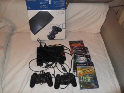 Лот: 4920356. Фото: 1. почти новое Sony PlayStation 2... Игровые приставки, консоли