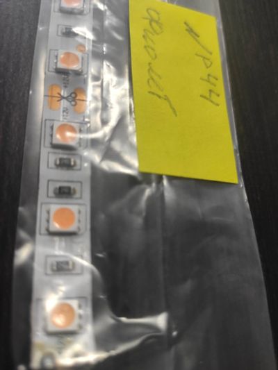 Лот: 18596576. Фото: 1. Отрезок светодиодной ленты 5050... Светодиоды