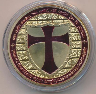 Лот: 15681212. Фото: 1. Германия Медаль Орден Тамплиеров... Сувенирные