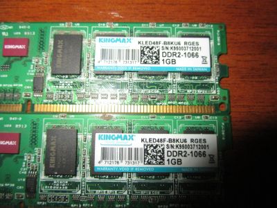 Лот: 11236685. Фото: 1. Оперативная память Kingmax DDR2... Оперативная память