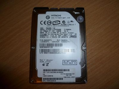 Лот: 5097393. Фото: 1. 2,5" HDD Hitachi hts542512k9s00... Жёсткие диски (HDD)