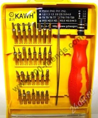 Лот: 1769028. Фото: 1. Отвертки в наборе Kawn 6032-B... Оборудование для ремонта