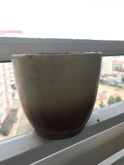 Лот: 19334480. Фото: 1. Горшок керамический. Кашпо, горшки, вазоны для цветов