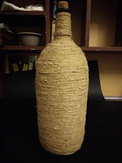 Лот: 11467468. Фото: 1. Бутылка декоративная. Мозаика, фреска