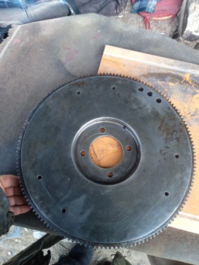 Лот: 25885424. Фото: 1. Маховик коленвала УАЗ 469-452. Двигатель и элементы двигателя