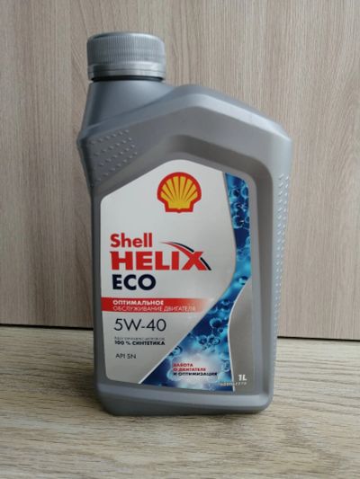 Лот: 20524555. Фото: 1. Масло моторное Shell Helix ECO. Масла, жидкости