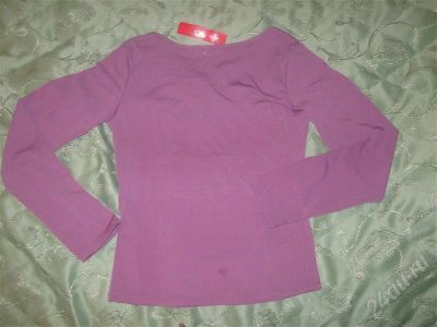Лот: 502161. Фото: 1. Новая сиреневая кофточка-стрейч... Блузы, рубашки, водолазки