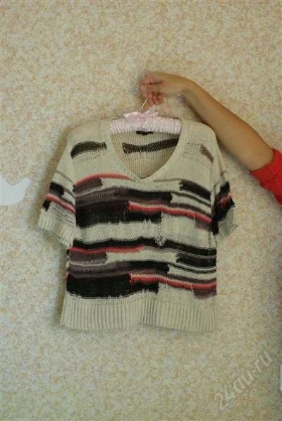 Лот: 1184517. Фото: 1. Стильный свитер Topshop, размер... Свитеры, толстовки, худи