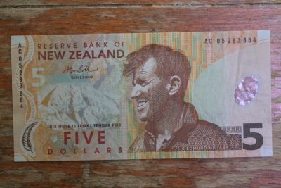 Лот: 21134766. Фото: 1. Новая Зеландия 5 долларов 2005... Австралия и Океания
