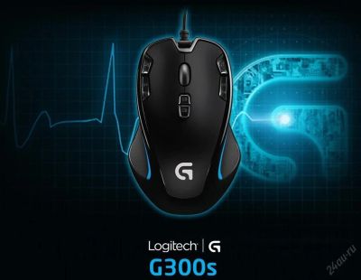 Лот: 9951319. Фото: 1. Logitech Gaming Mouse G300s. Клавиатуры и мыши