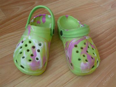 Лот: 2463347. Фото: 1. Кроксы детские р.30. Сандалии