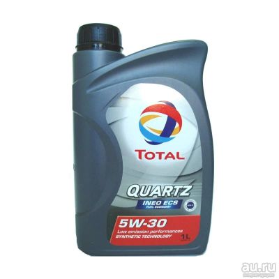 Лот: 12497228. Фото: 1. TOTAL Quartz INEO ECS 5W30 1 л. Масла, жидкости