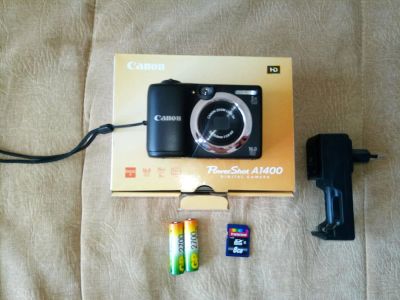 Лот: 9880276. Фото: 1. Canon PowerShot A1400. Цифровые компактные