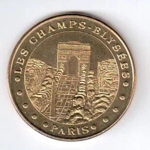 Лот: 5889880. Фото: 1. Франция 2014 жетон медаль Париж... Сувенирные