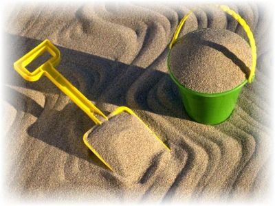 Лот: 13491654. Фото: 1. Песок желтый для песочниц 3 куба... Песок, гравий, инертные материалы