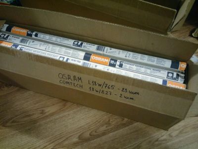 Лот: 7148861. Фото: 1. Люминесцентные лампы l18w765. Другое освещение