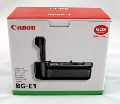 Лот: 7864904. Фото: 1. Батарейный блок Canon BG-E1 (оригинал... Батарейные блоки, ручки