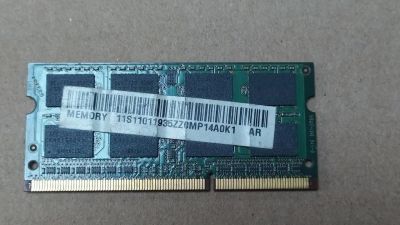 Лот: 17339857. Фото: 1. Память для ноутбука 2GB SO-DDR3... Оперативная память