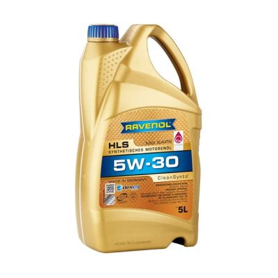 Лот: 16373286. Фото: 1. RAVENOL HLS 5W30, 5л. Масла, жидкости