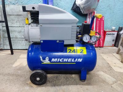 Лот: 25888928. Фото: 1. Компрессор масляный 24 литра michelin. Компрессоры автомобильные, шинные насосы