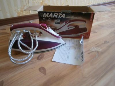 Лот: 6084932. Фото: 1. Новый утюг. Пользовался один раз... Утюги, парогенераторы, отпариватели