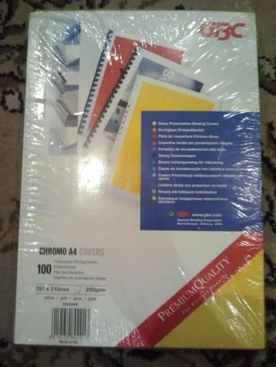 Лот: 6767896. Фото: 1. Обложки для переплета (брошюровки... Обложки для документов