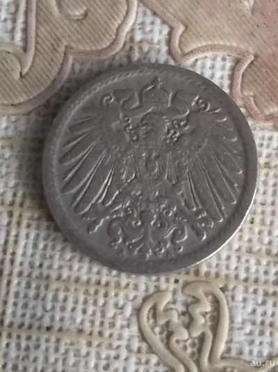 Лот: 16697343. Фото: 1. Германия 5 пфеннигов, 1907 Отметка... Германия и Австрия