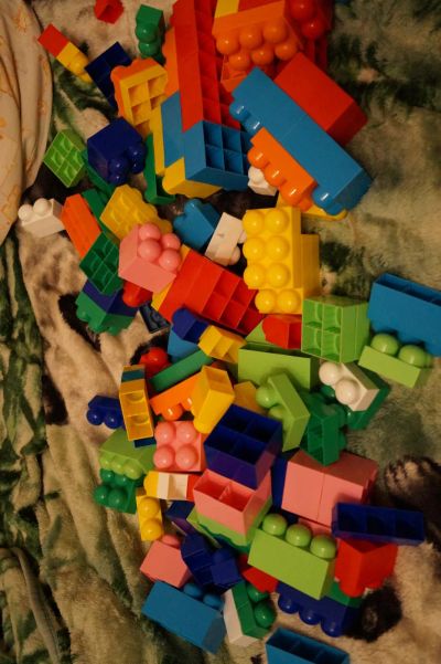 Лот: 6575868. Фото: 1. Детский конструктор с большими... Конструкторы