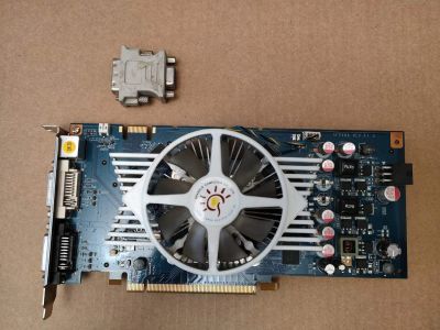 Лот: 18606829. Фото: 1. Видеокарта nvidia 9600gt 512. Видеокарты