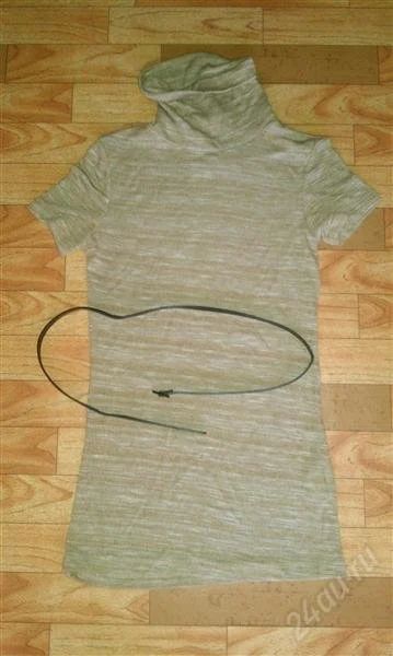 Лот: 1530068. Фото: 1. Водолазка с ремешком размер 42. Футболки, топы и майки